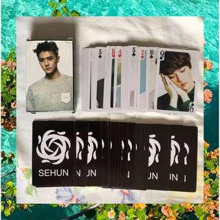 EXO Sehun Unofficial Merch / Poker Cards