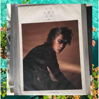 EXO Kai Official Monster A4 Photocard / Merch