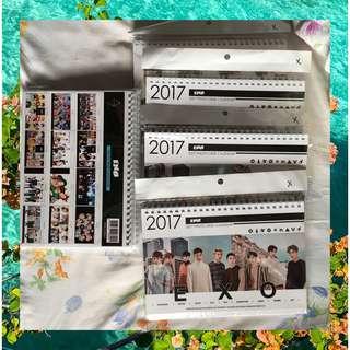 EXO 2017 Unofficial Calendar / Merch