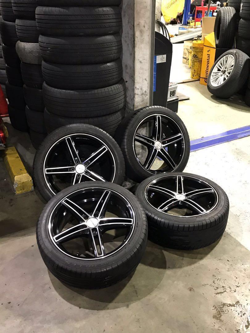 17 Vossen Cv5 Replica Car Accessories Tyres Rims On Carousell