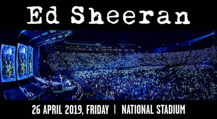 2019 Cat 2 Ed Sheeran Singapore Concert Tickets on Carousell