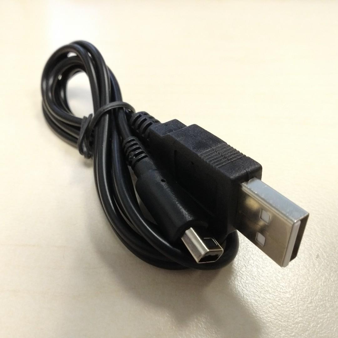 全新3ds New 3ds Usb充電線 遊戲機 遊戲機裝飾配件 充電綫及充電器 Carousell