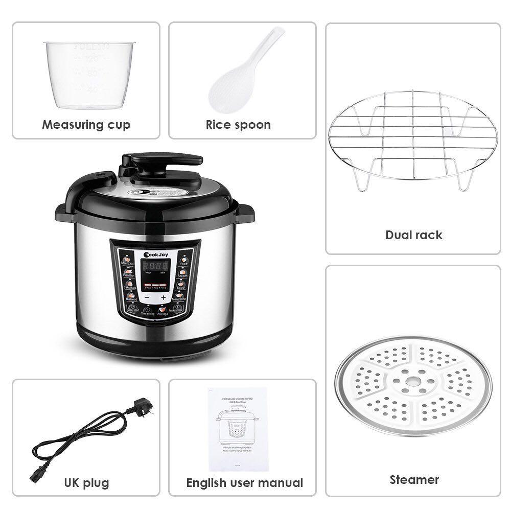 Cook joy pressure top cooker manual