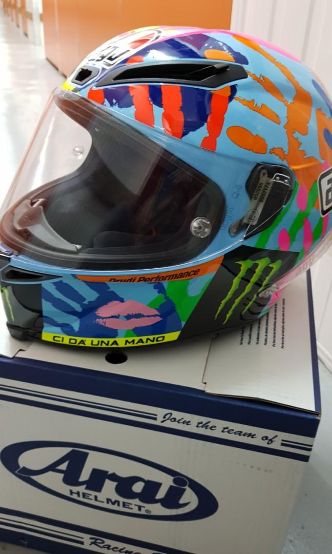 Agv hotsell handprint helmet
