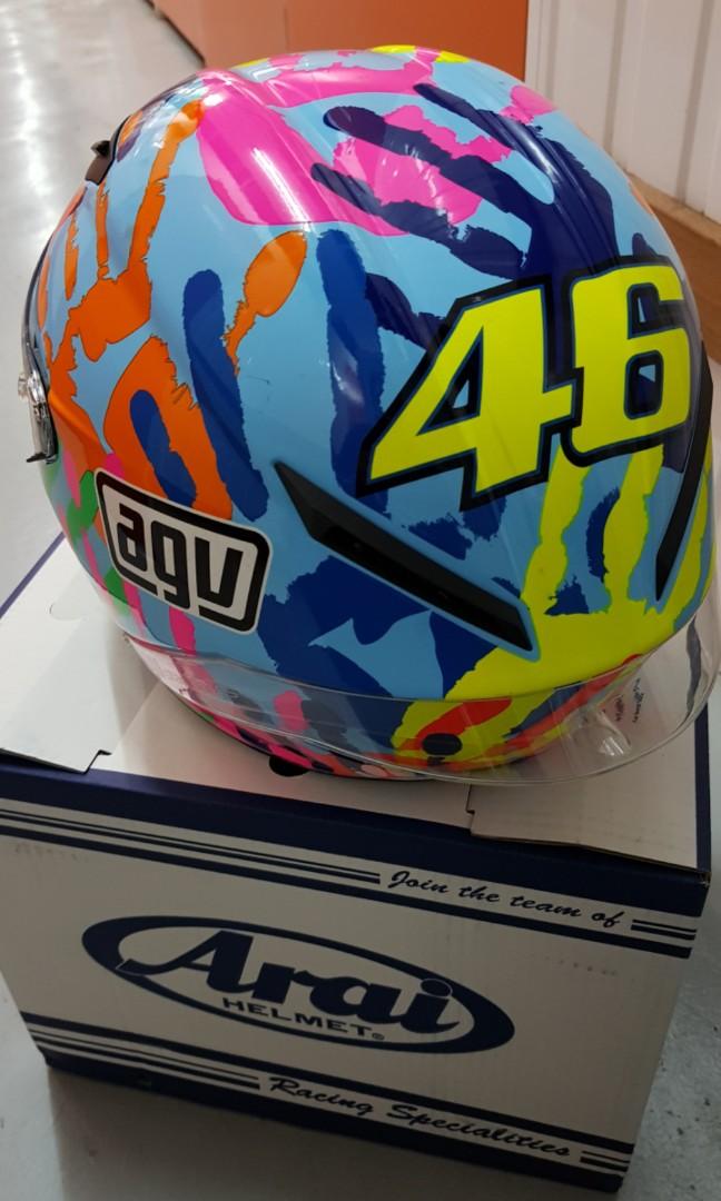 Agv handprint sale helmet