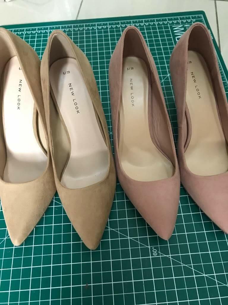 new look court heels