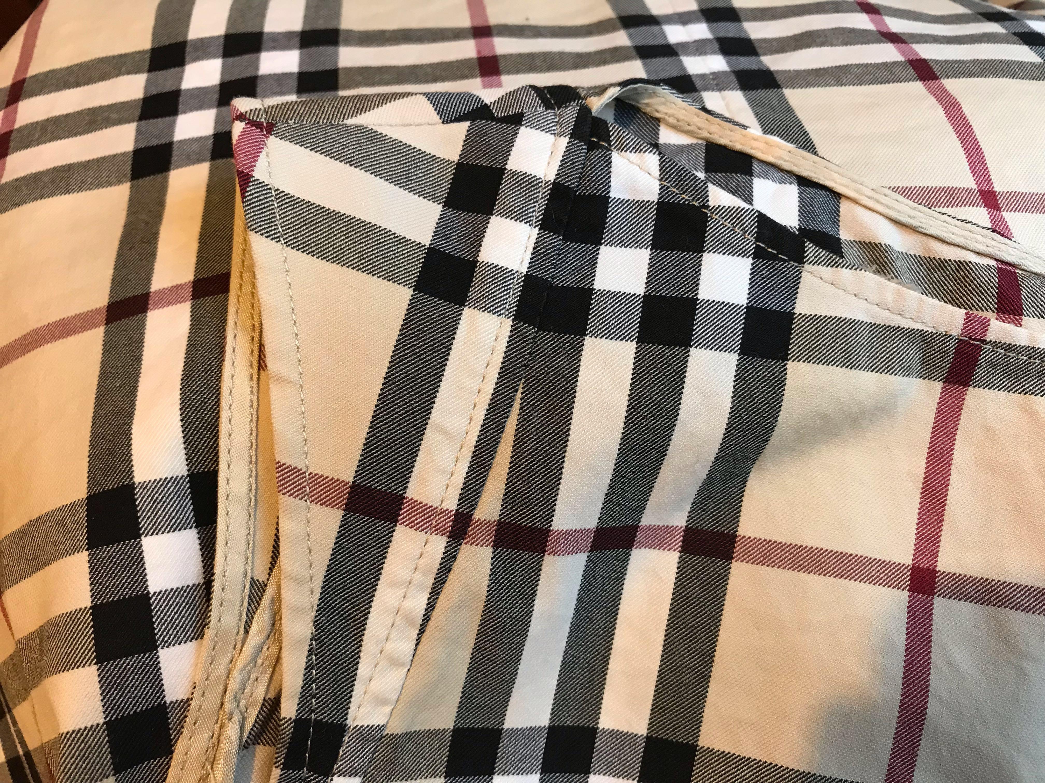 burberry fitted dress