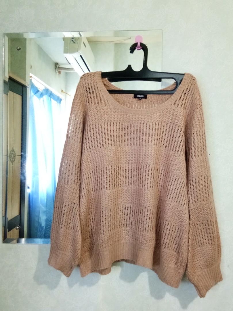 53 Model Baju Rajut Ala Korea HD Terbaik