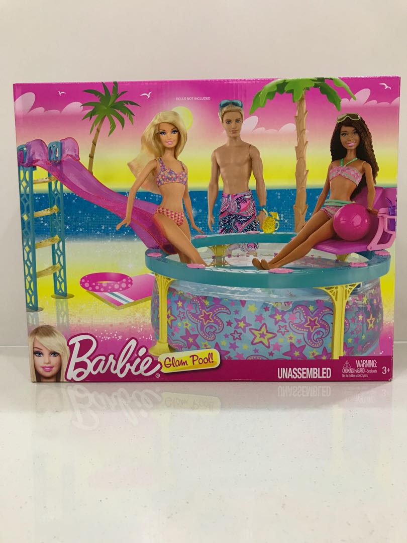 barbie glam pool