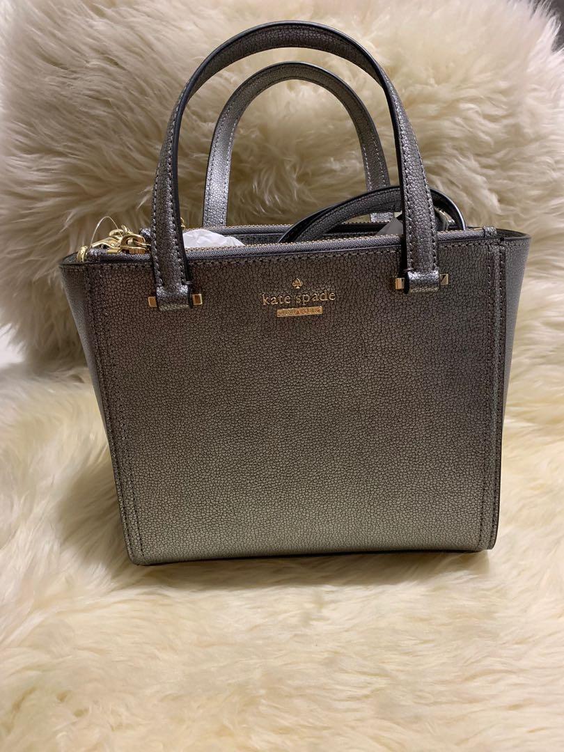 Kate spade 2024 pewter handbag