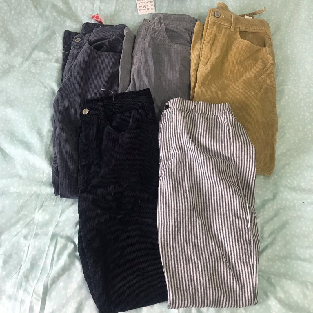brandy melville jane corduroy pants