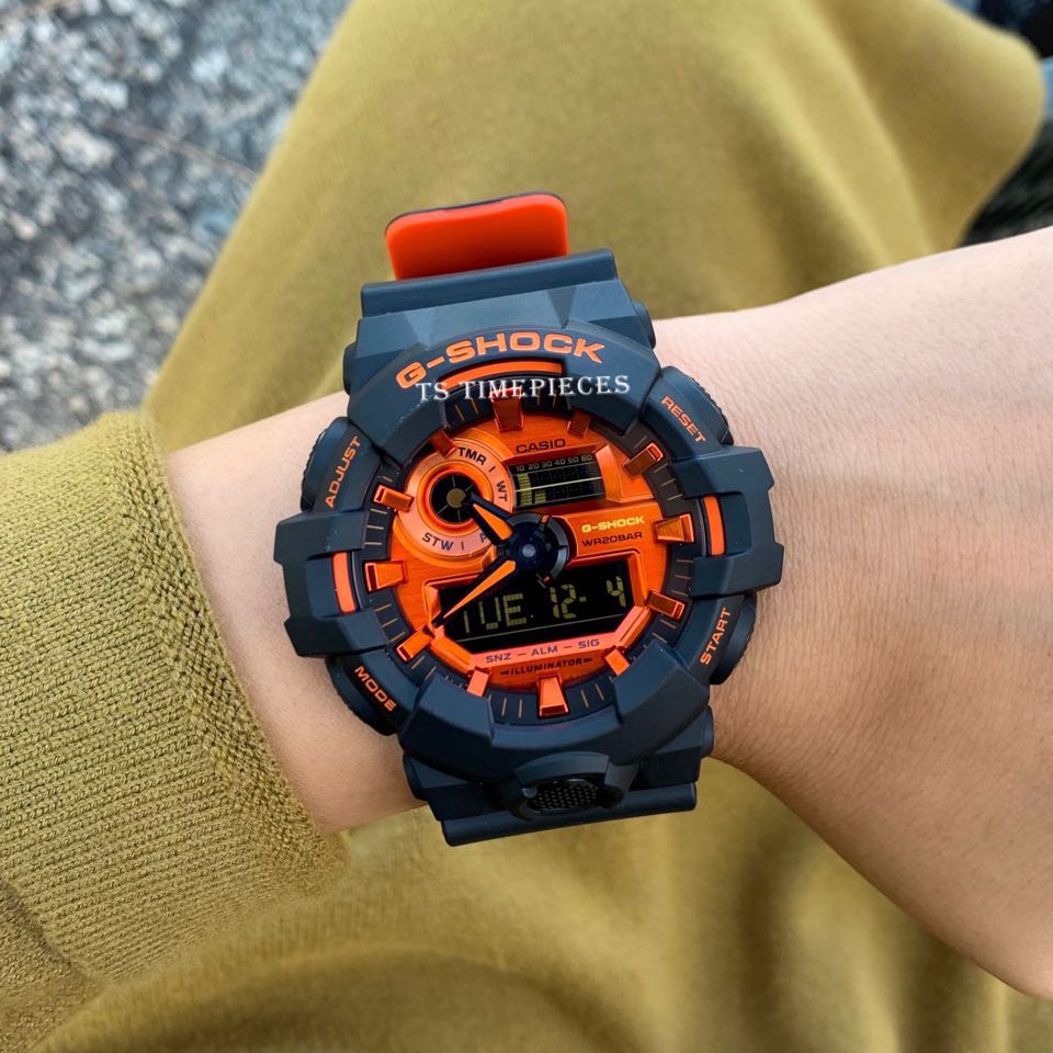 G Shock Ga 700 Orange 2024 www.gemologytidbits