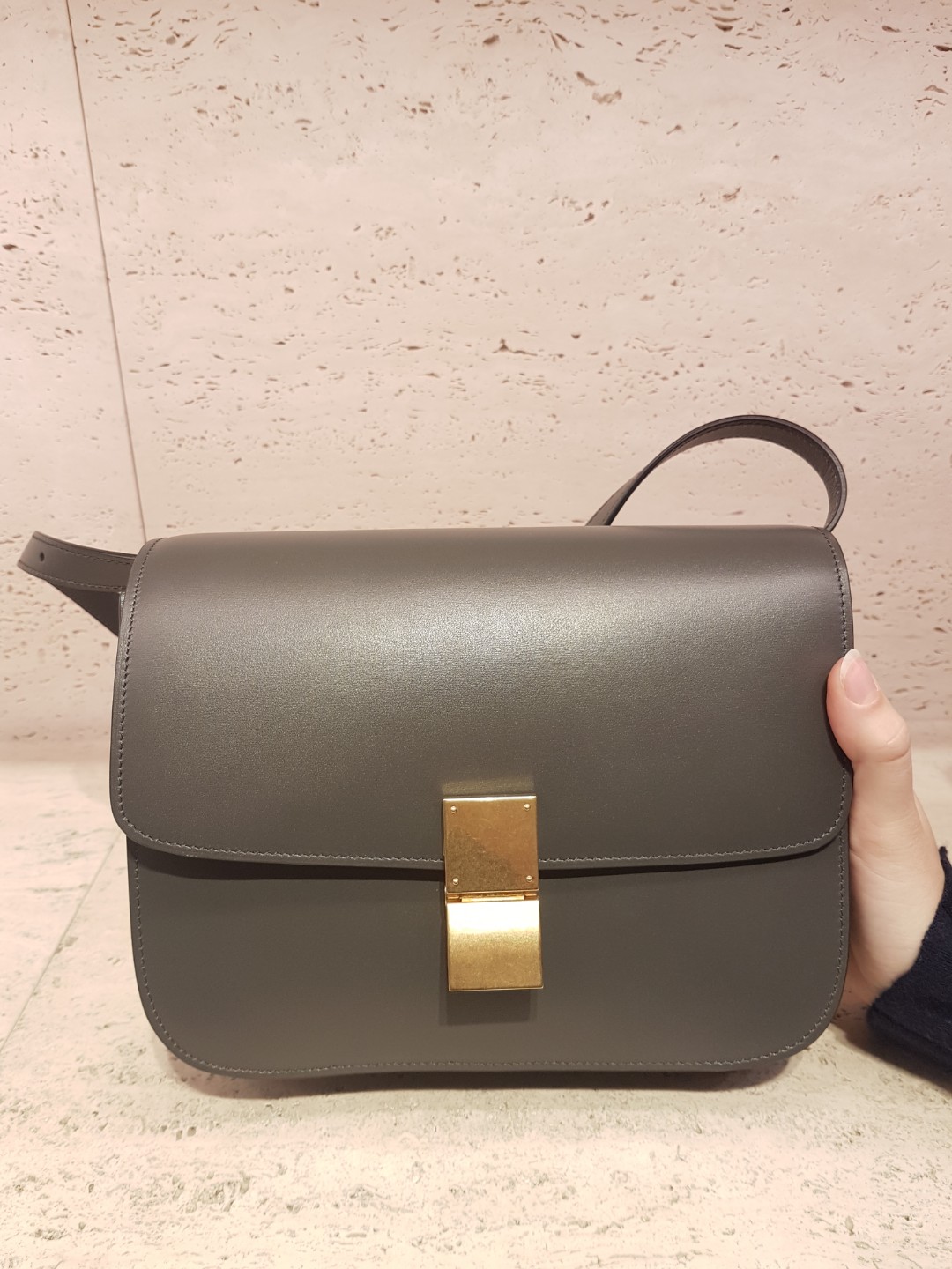 Celine box outlet anthracite