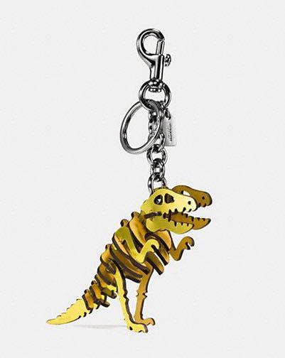 Coach Small Rexy Bag Charm YELLOW Women s Fashion Watches Accessories Other Accessories on Carousell