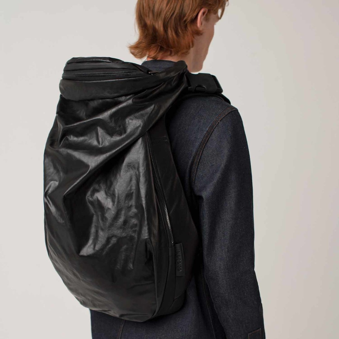 Cote Ciel Nile Memory Suede Backpack Black Men S Fashion