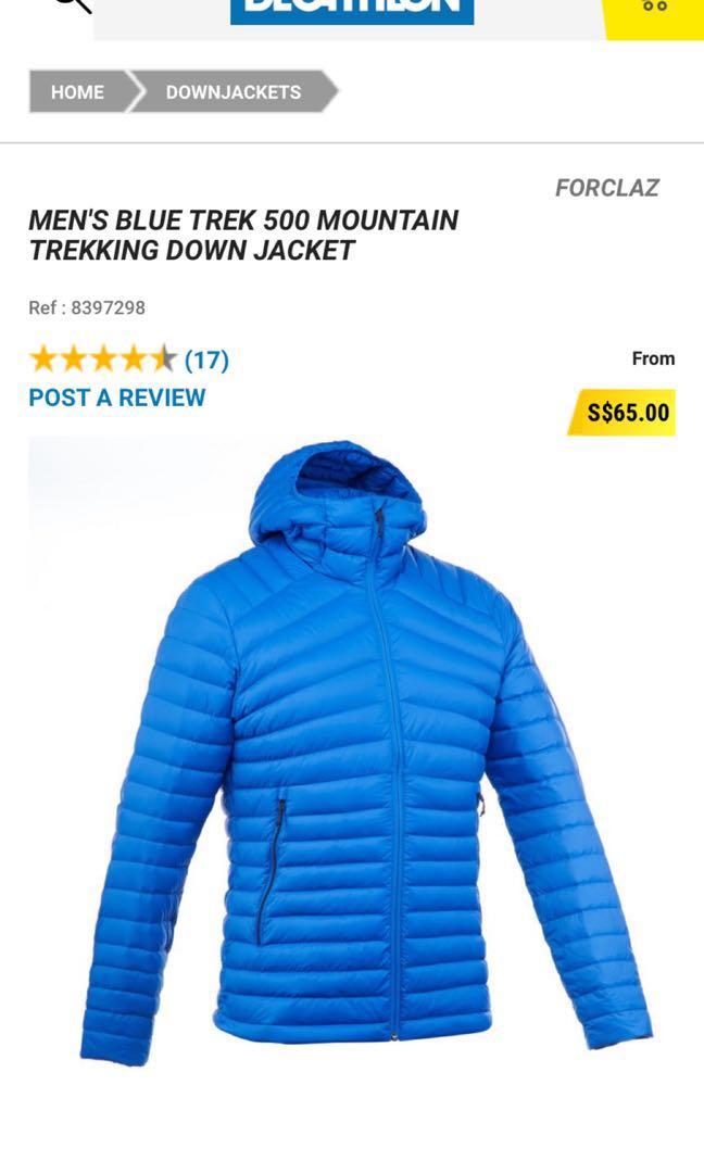 trek 500 down jacket