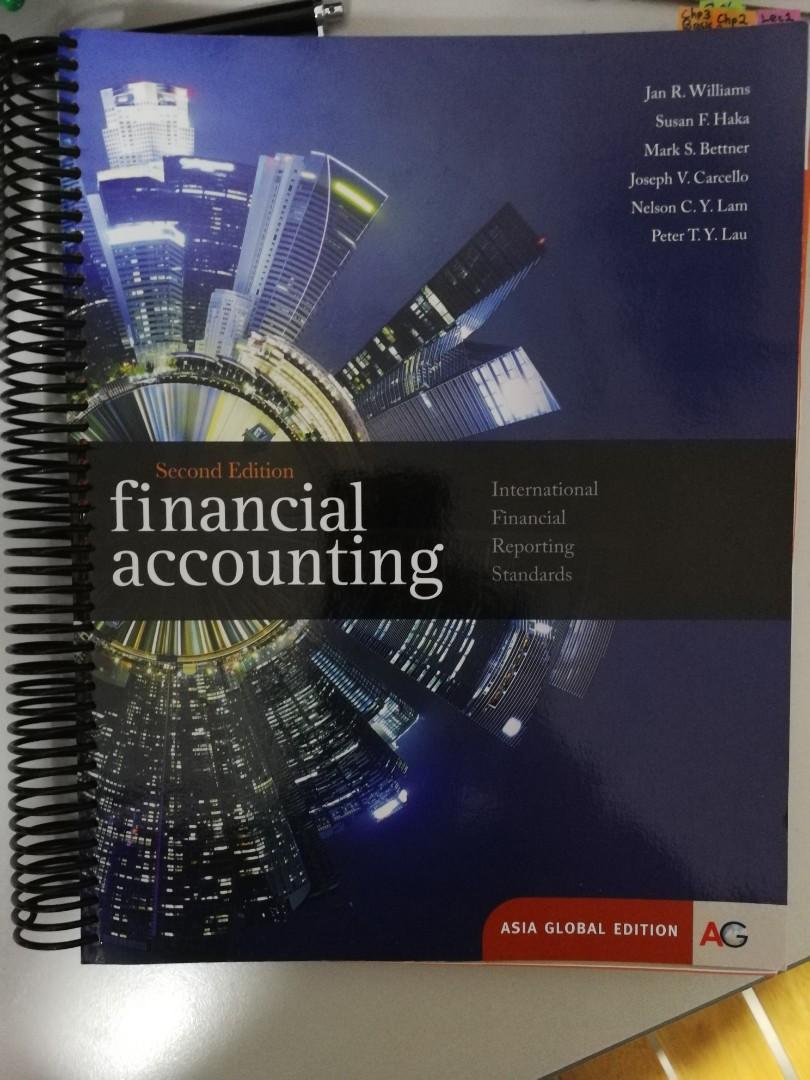 Financial Accounting Books Stationery Textbooks Tertiary On Carousell