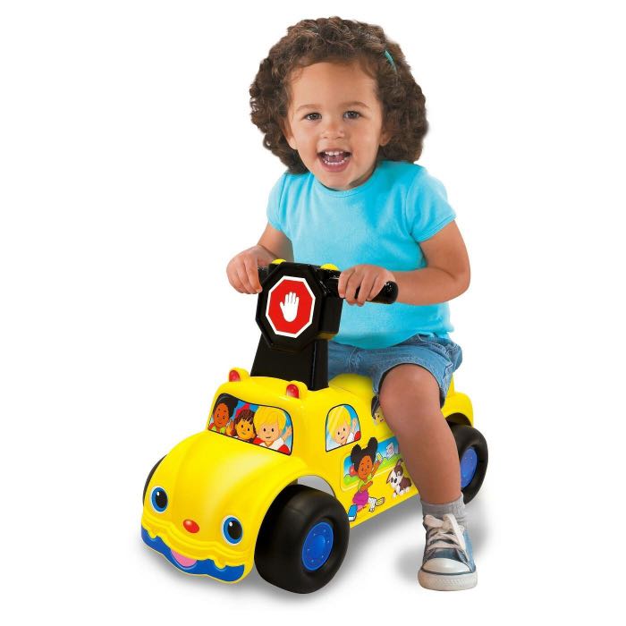 school bus ride on toy