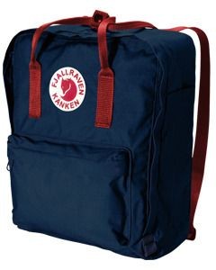Kanken blue red clearance