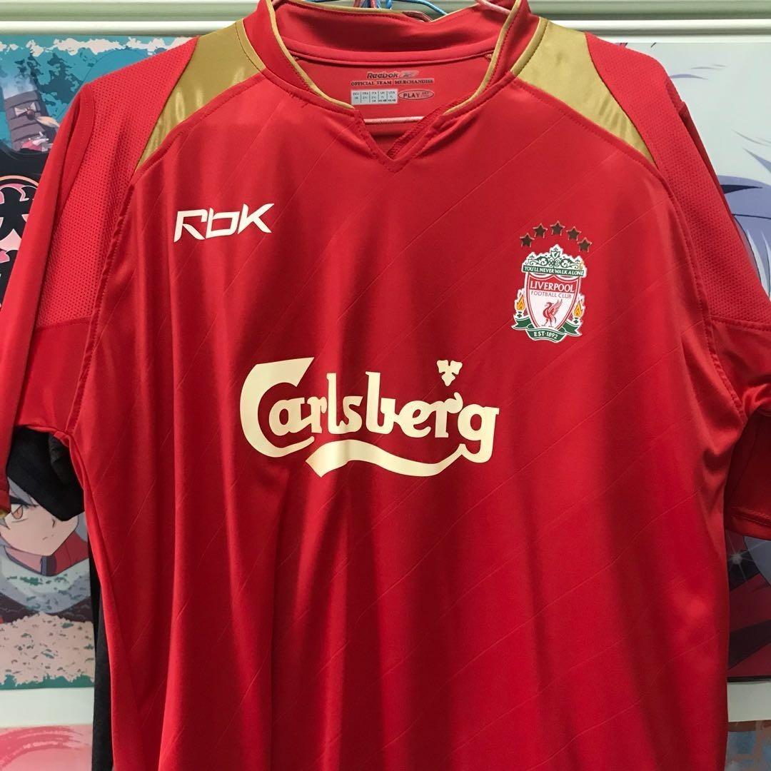 Liverpool 2005 champions league commemorative shirt best sale