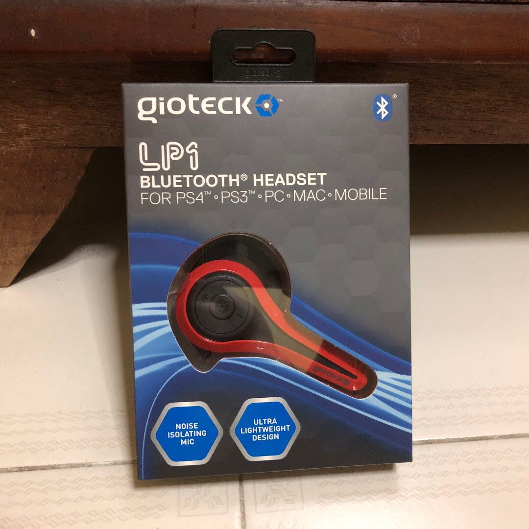 Gioteck lp1 hotsell bluetooth headset ps4