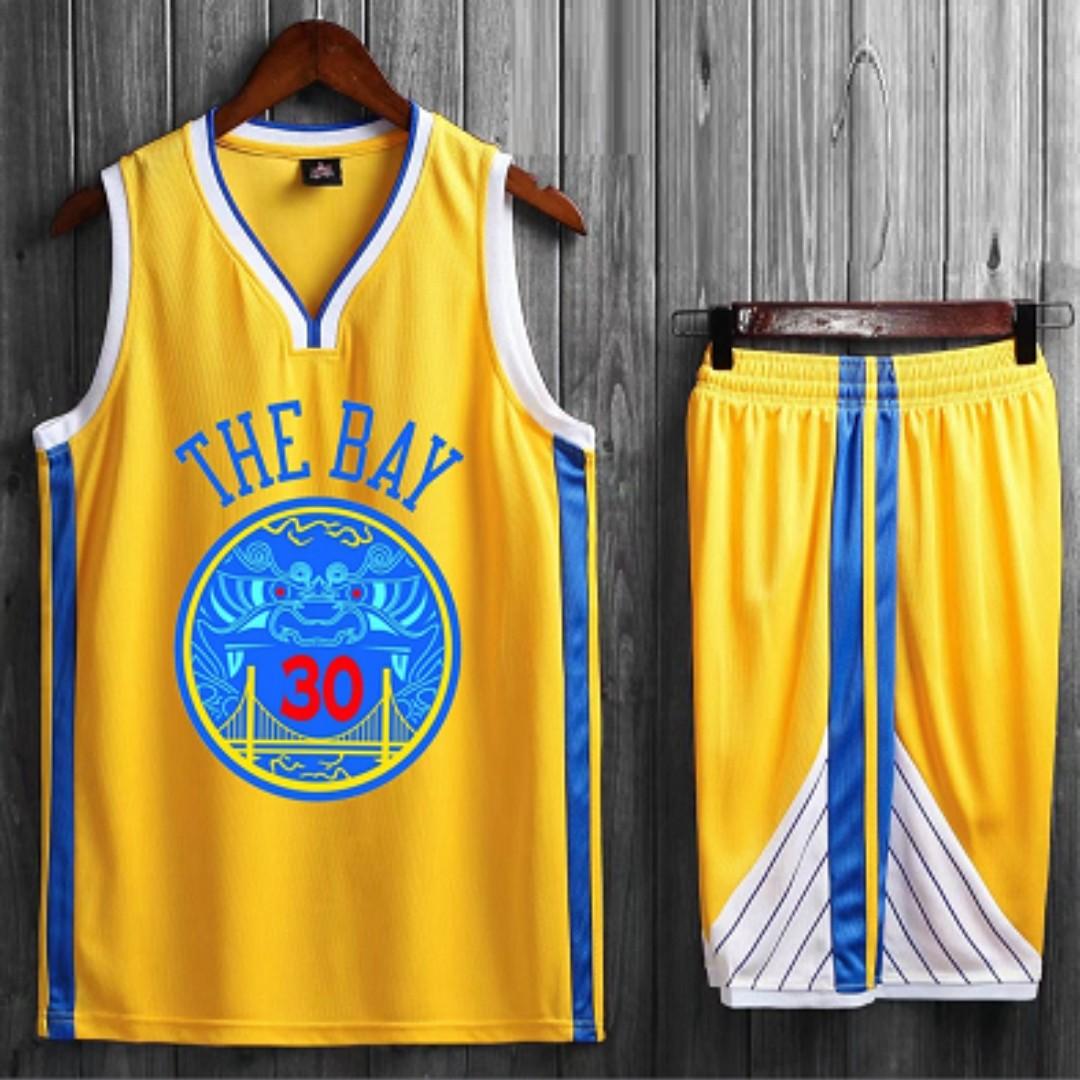 warriors the bay jersey