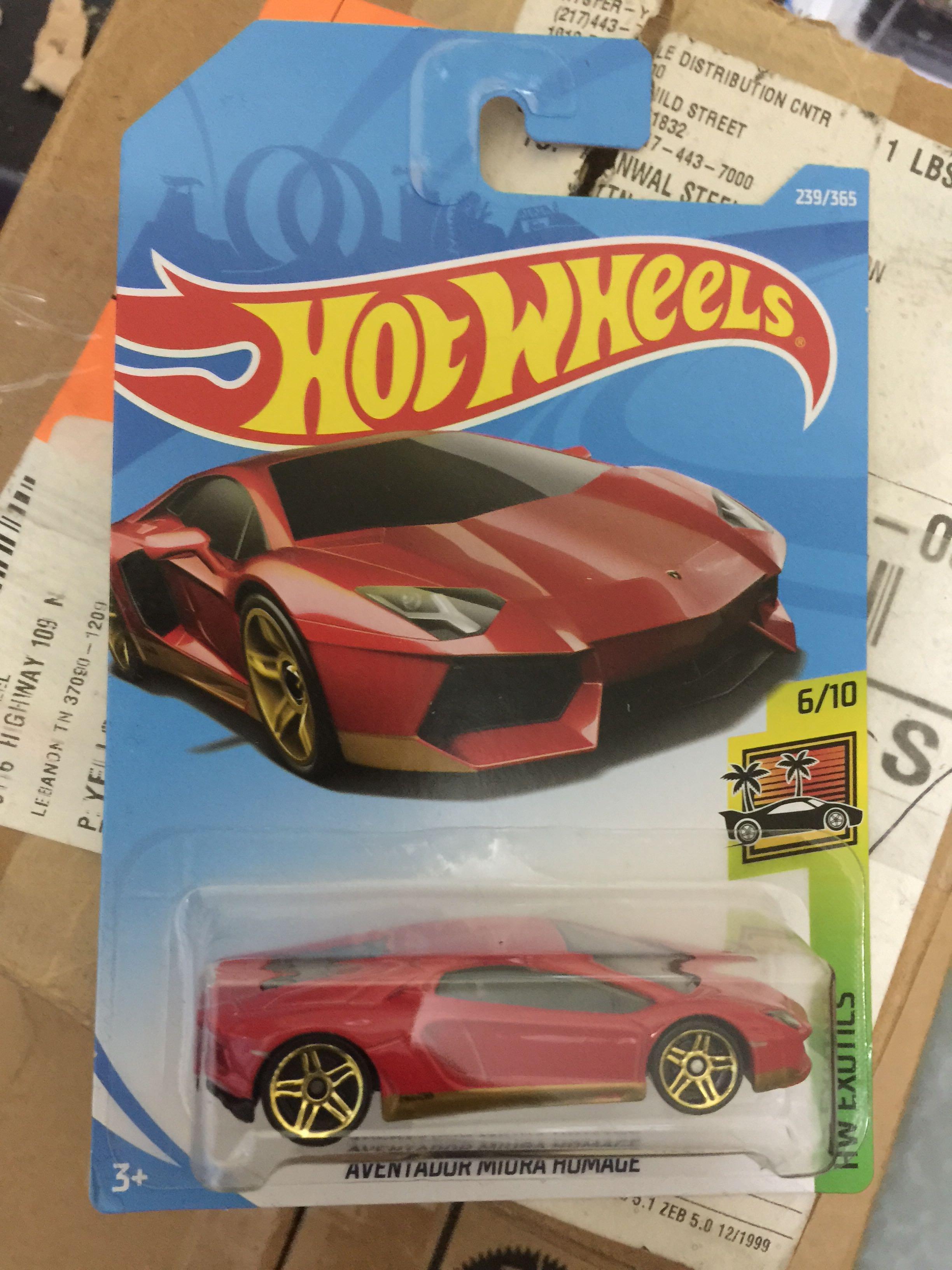 Hot wheels lamborghini aventador miura homage top