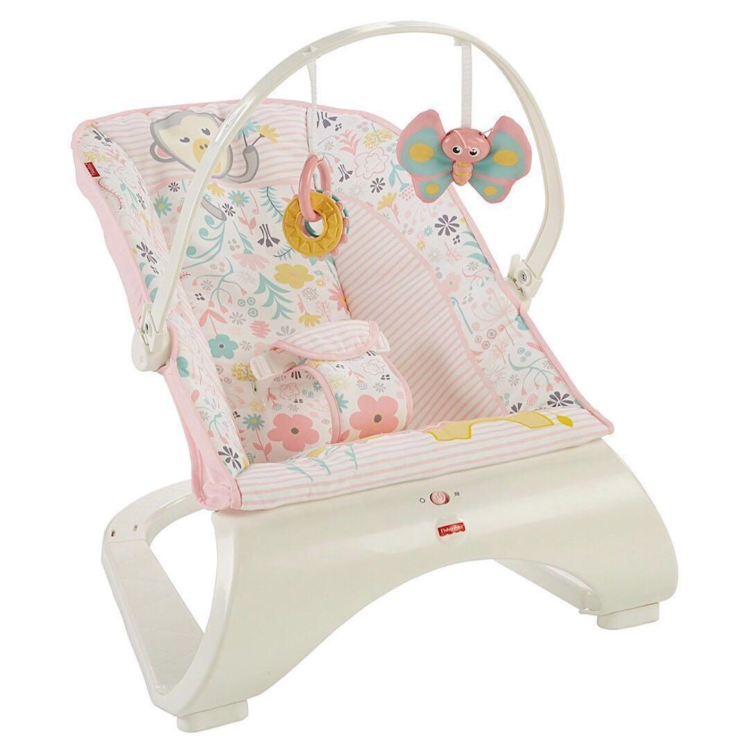 Fisher price bouncer pink discount