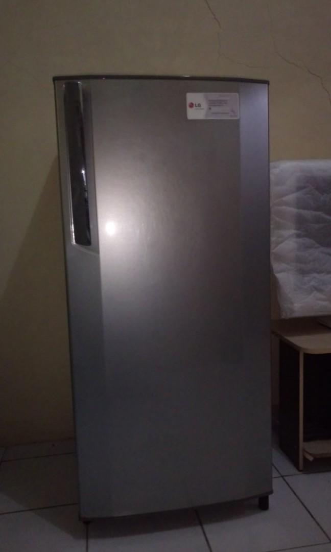 Kulkas Lg 1 Pintu Warna Silver Freezer Besar Body Mulus Kitchen