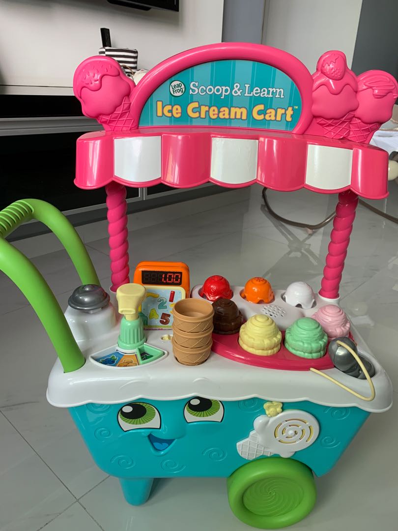 leapfrog ice cream cart age range