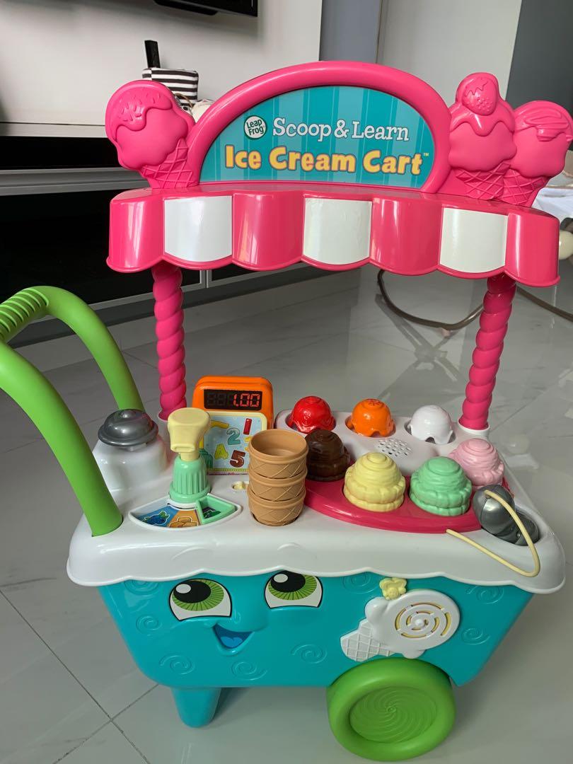 Leapstart ice cream cart top