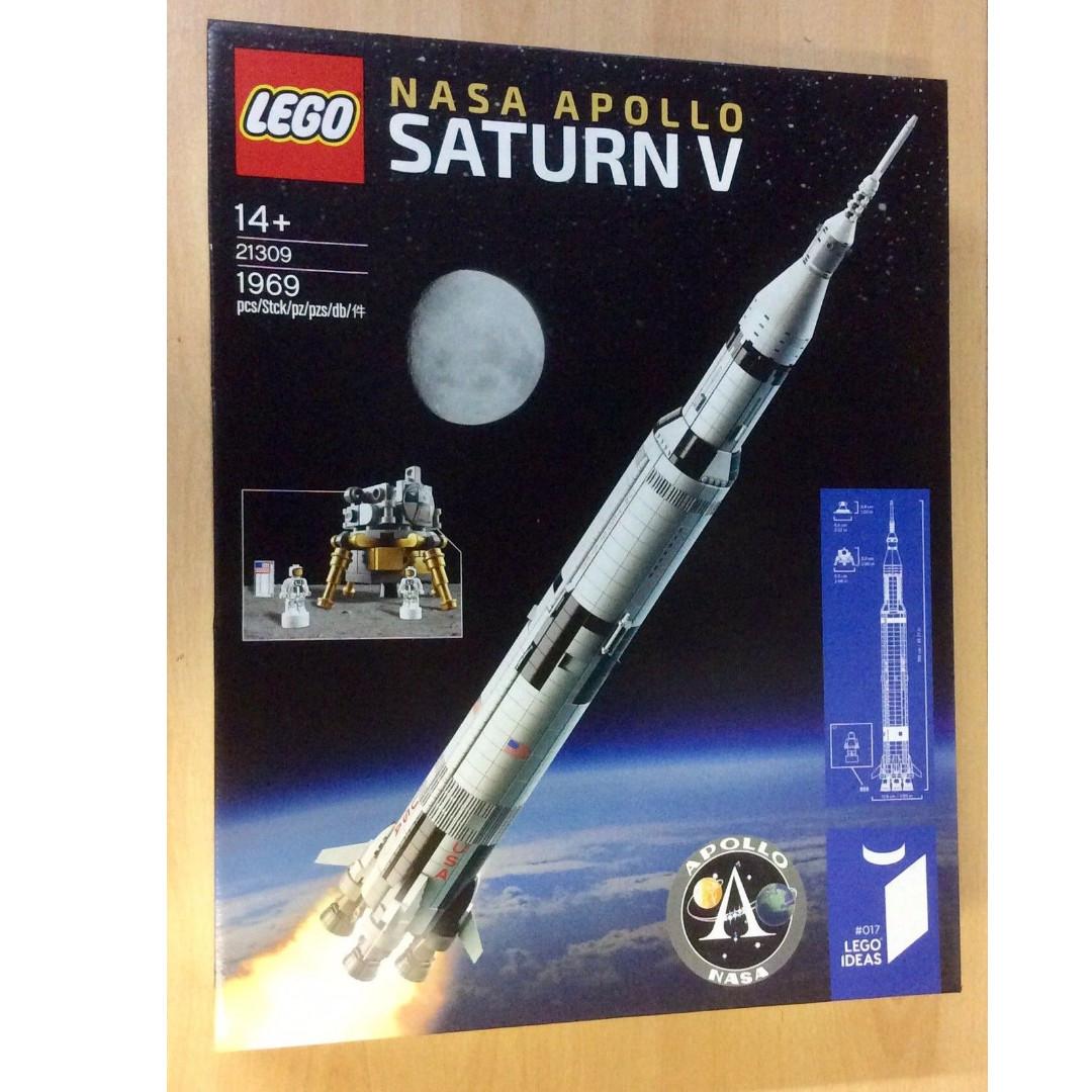 LEGO 21309 IDEAS NASA Apollo Saturn V NEW Hobbies Toys Toys Games on Carousell