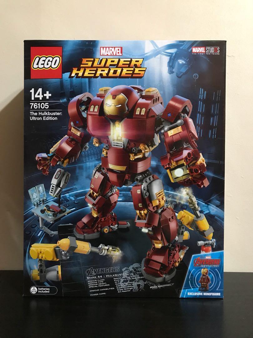 Lego Marvel Super Heroes 76105 The Hulkbuster Ultron Edition Avengers Age Of Ultron Toys Games Bricks Figurines On Carousell