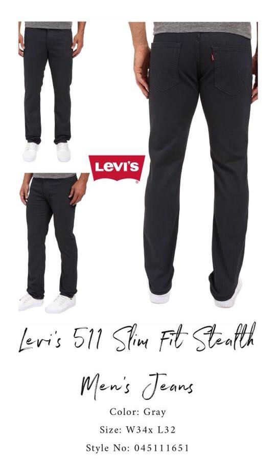 levis 511 stealth