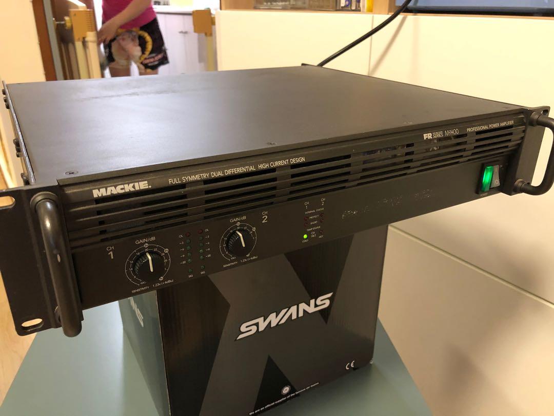 Mackie M1400 power amplifier, 音響器材, 可攜式音響設備 Carousell