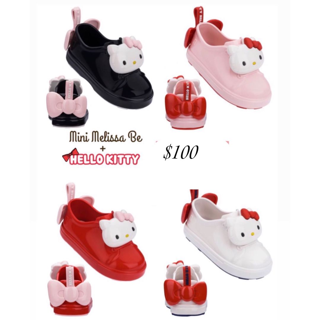 mini melissa hello kitty shoes