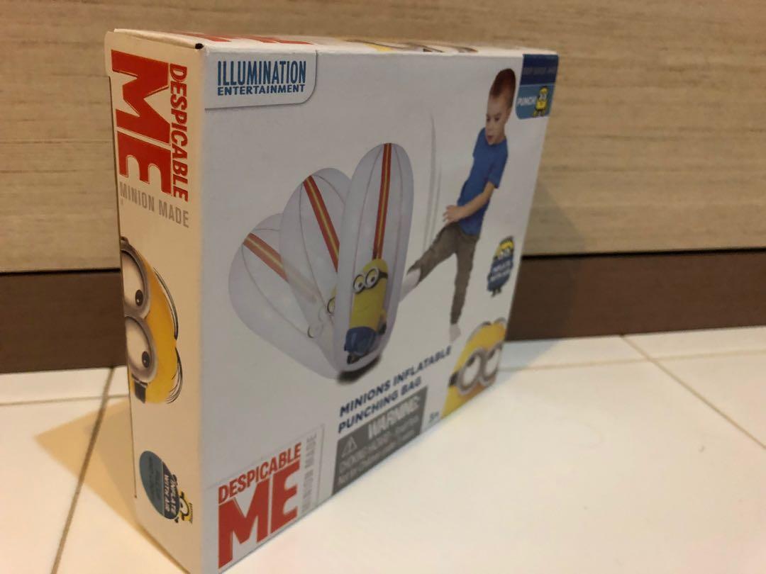 Minions Inflatable Punching Bag, Hobbies & Toys, Toys & Games on Carousell