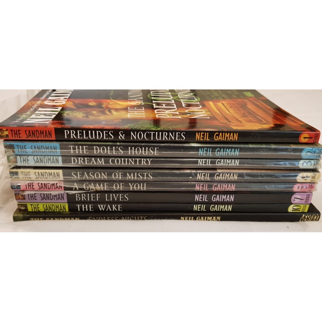 Neil Gaiman S The Sandman Tpb 1 4 And 10 Dc Vertigo Books