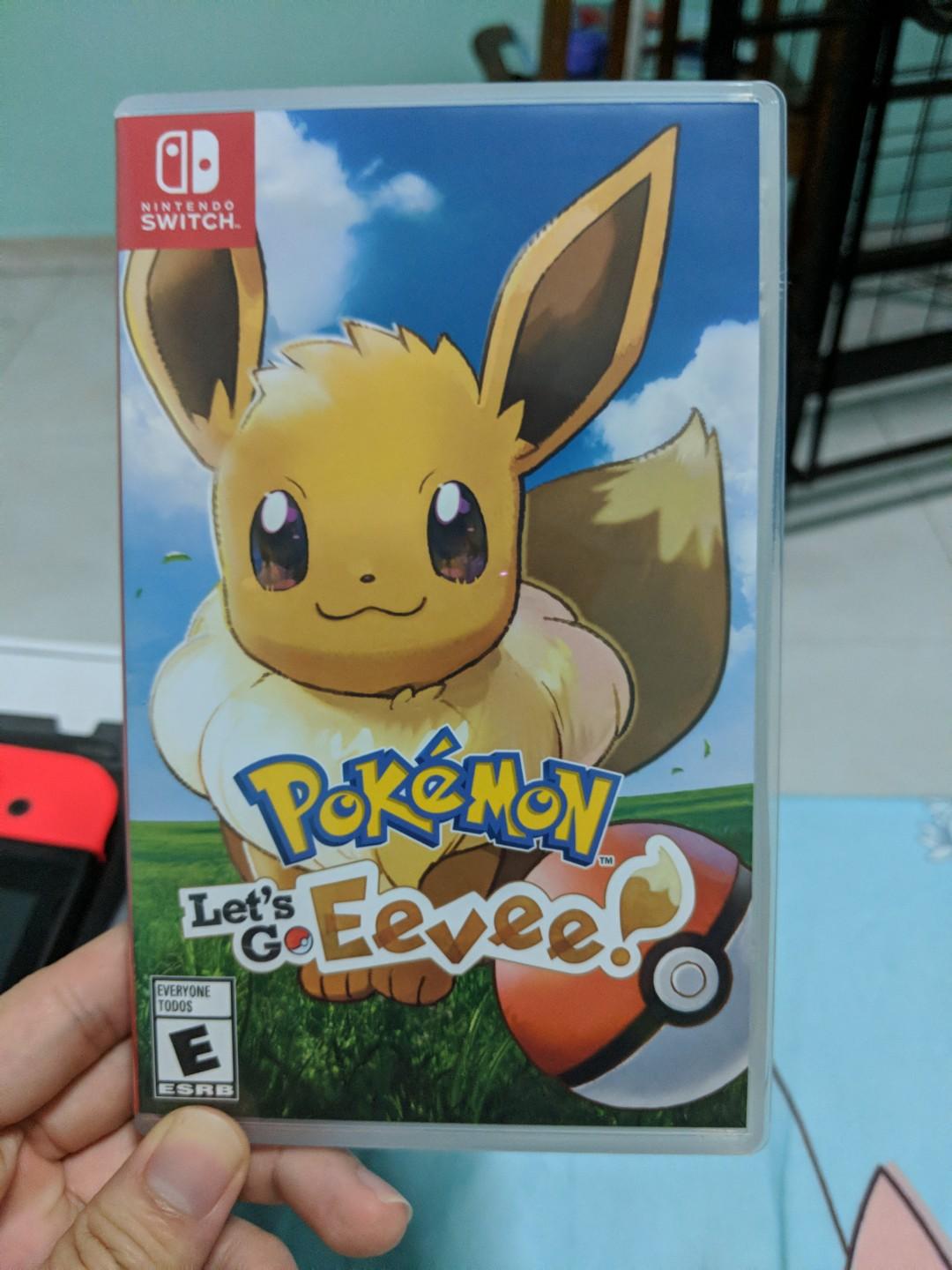 Nintendo Switch Console & Pokemon Lets Go Eevee!, Video Gaming, Video