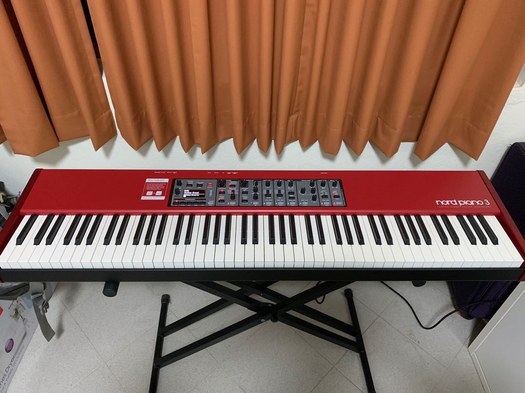 Nord Stage 3 88-Key Digital Piano with Fully Weighted Hammer  Action Keybed : Musical Instruments