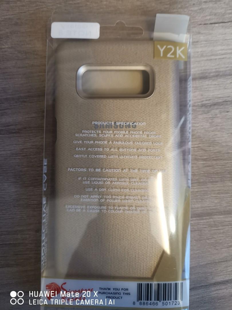 Note 8 (Category: Cases & Sleeves) located in Singapore. Submitted by honestlim (Listing ID 203164818, Image 3). Description: Brand new.