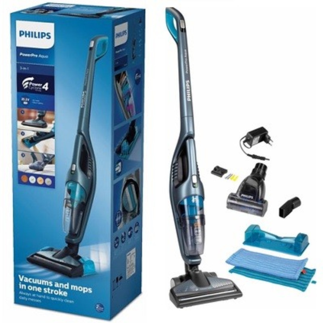 Philips Powerpro Aqua Stick Vacuum Cleaner 3 In 1 Fc6409 61 Home Appliances Cleaning Laundry On Carousell
