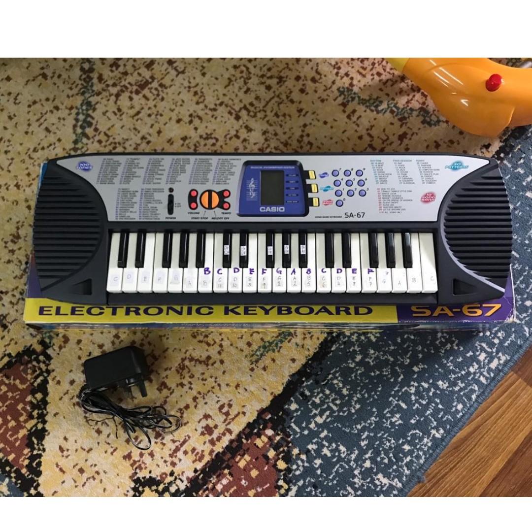 Casio keyboard sa 67 sale