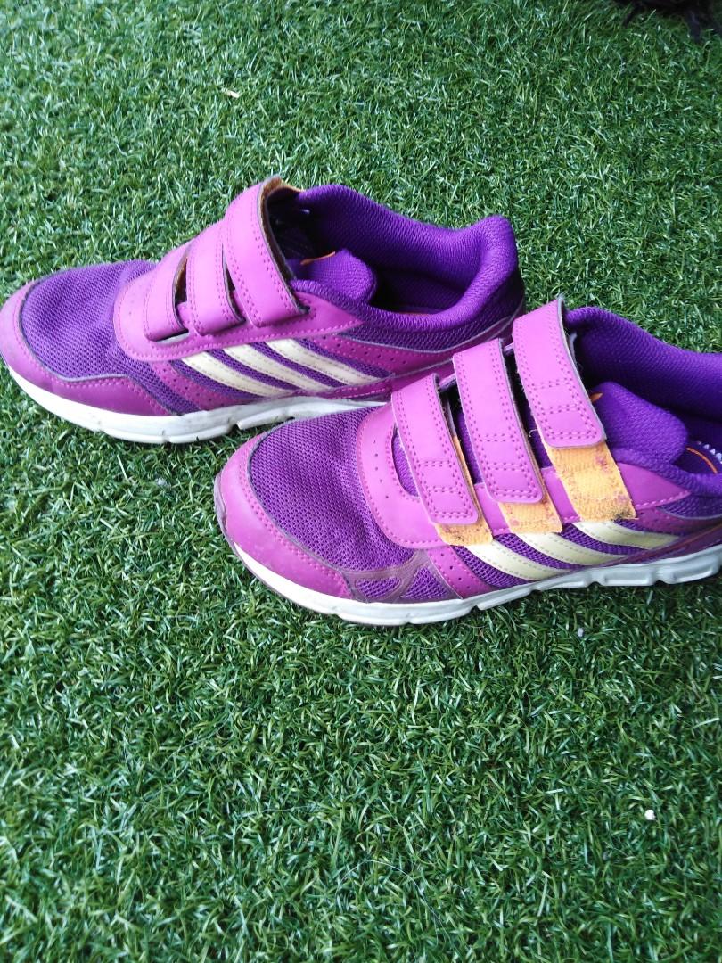 purple adidas shoes