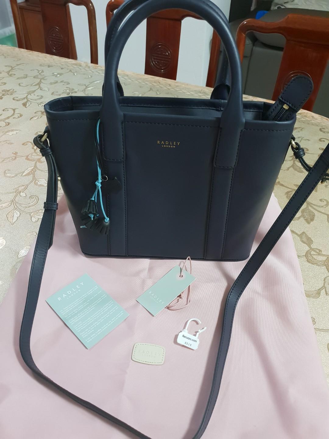 navy radley bag