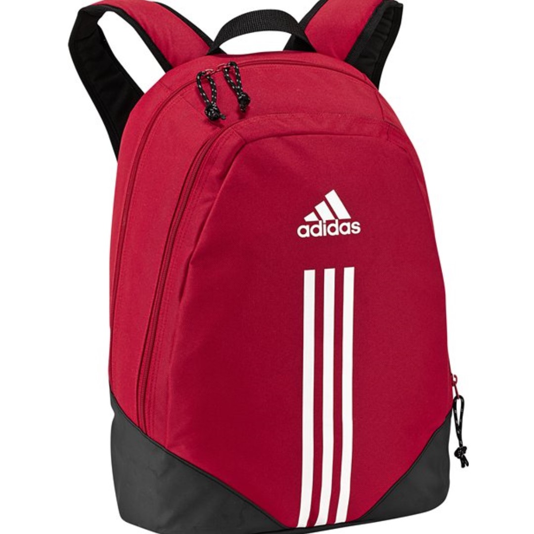 red adidas backpack