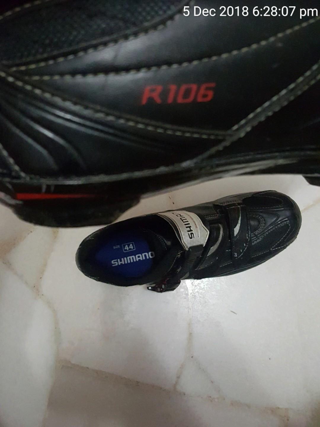 shimano r106 road shoes