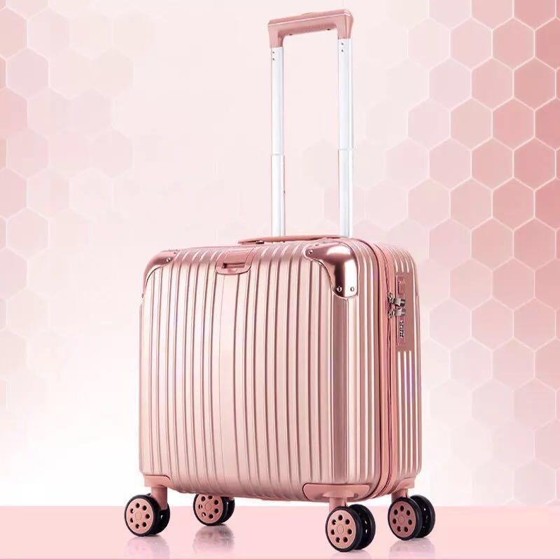 rose gold carry on