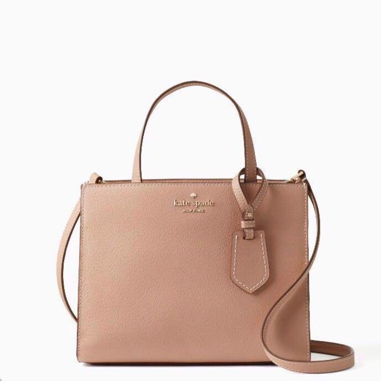 SALE SPECIAL Kate Spade Thompson Street Sam Satchel Handbag Slingbag Crossbody Ginger Tea Beige Light Brown