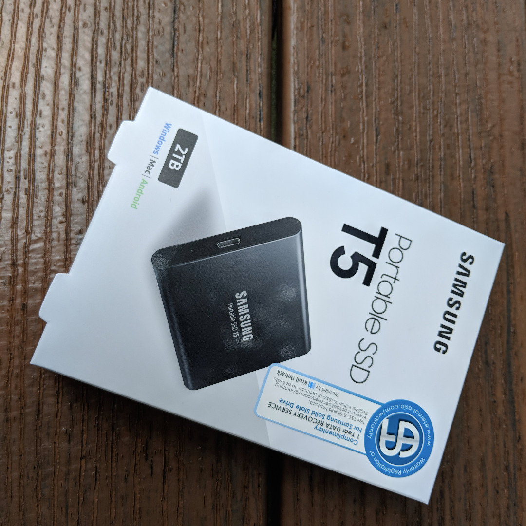 Samsung Portable SSD T5 2TB 3 Years Local Warranty, Computers & Tech